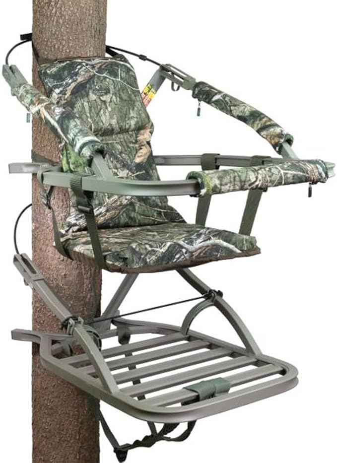 Summit Goliath SD Climbing Treestand, Mossy Oak Finish
